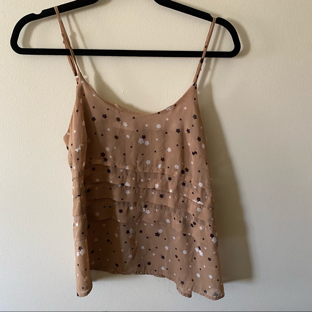 Lush Sheer Spaghetti Top